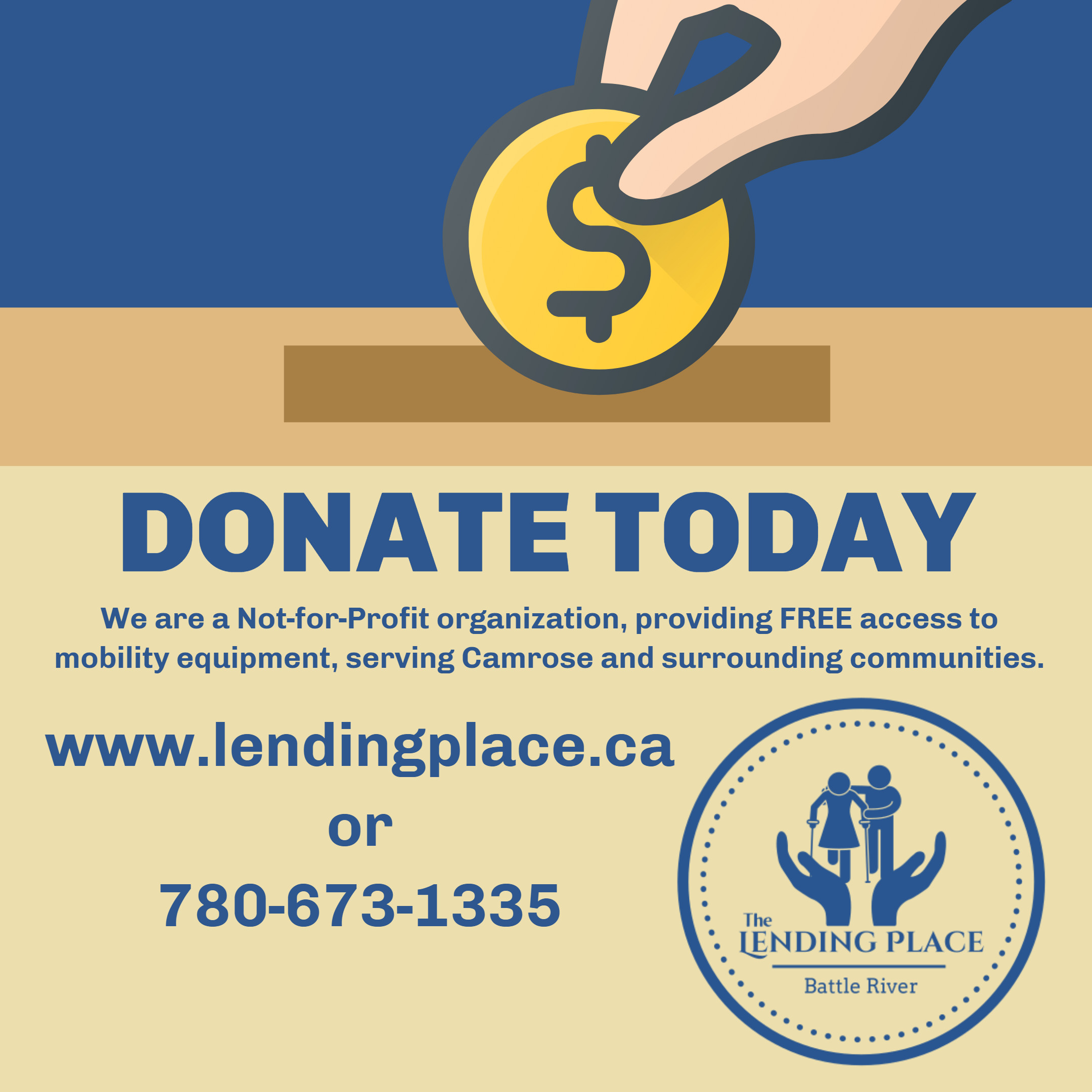 to donate