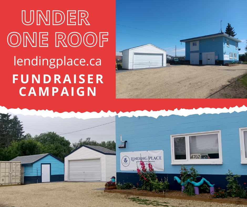 image of under on roof campagin with images of lending place